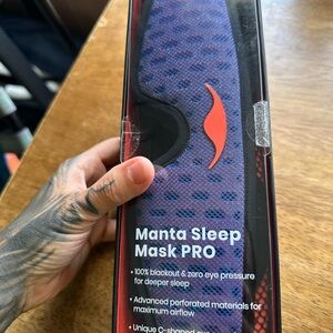 Sleep Mask PRO - Blue and Black